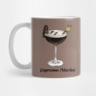 Espresso Martini Cocktail Mermaid Mug